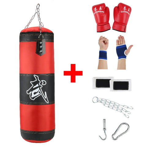 Professional  Boxing Punching Bag Training Fitness With Hanging Kick Sandbag adults  Gym Exercise empty-Heavy boxing bag